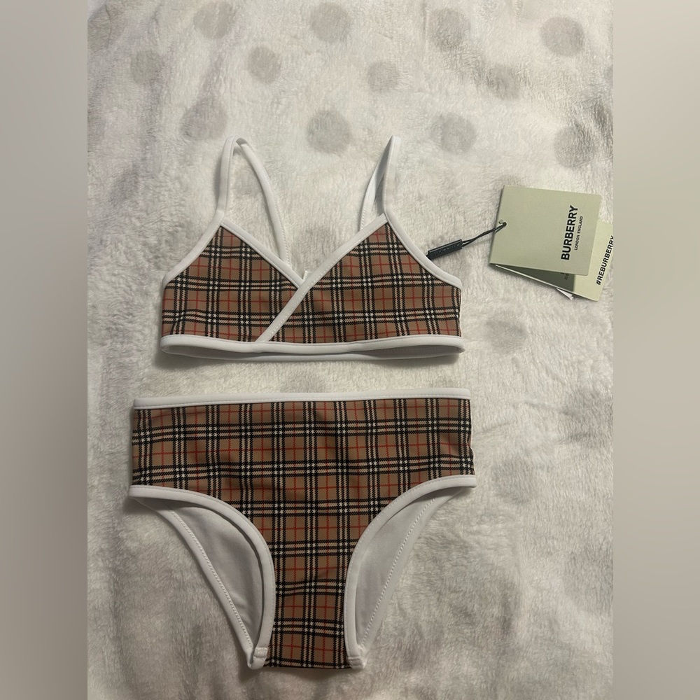 Burberry 2 piece swimsuit